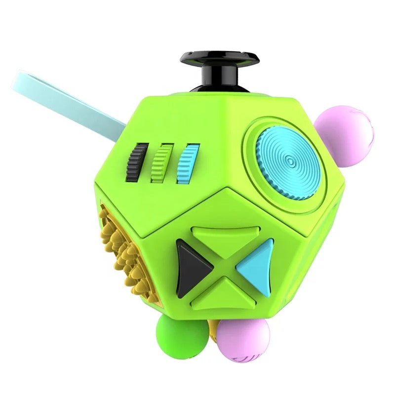 Fidget Dodecagon –12-Side Fidget Cube